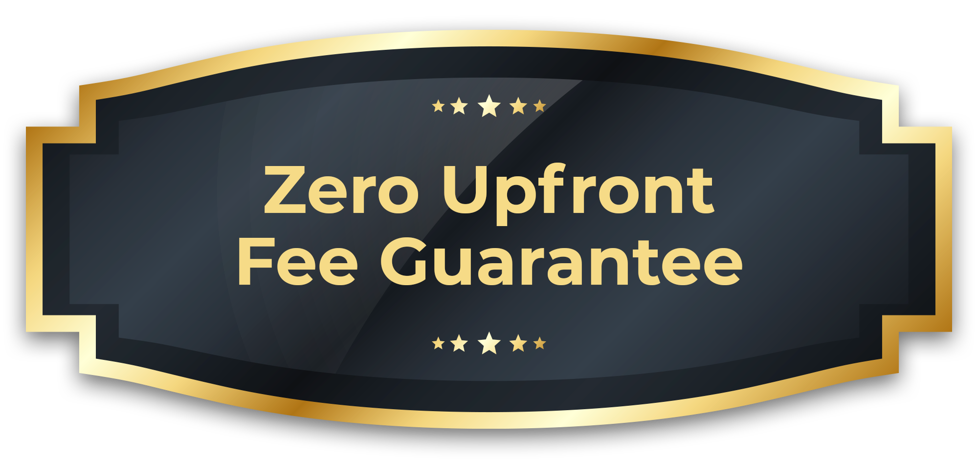 Zero Upfront Fee Guarantee